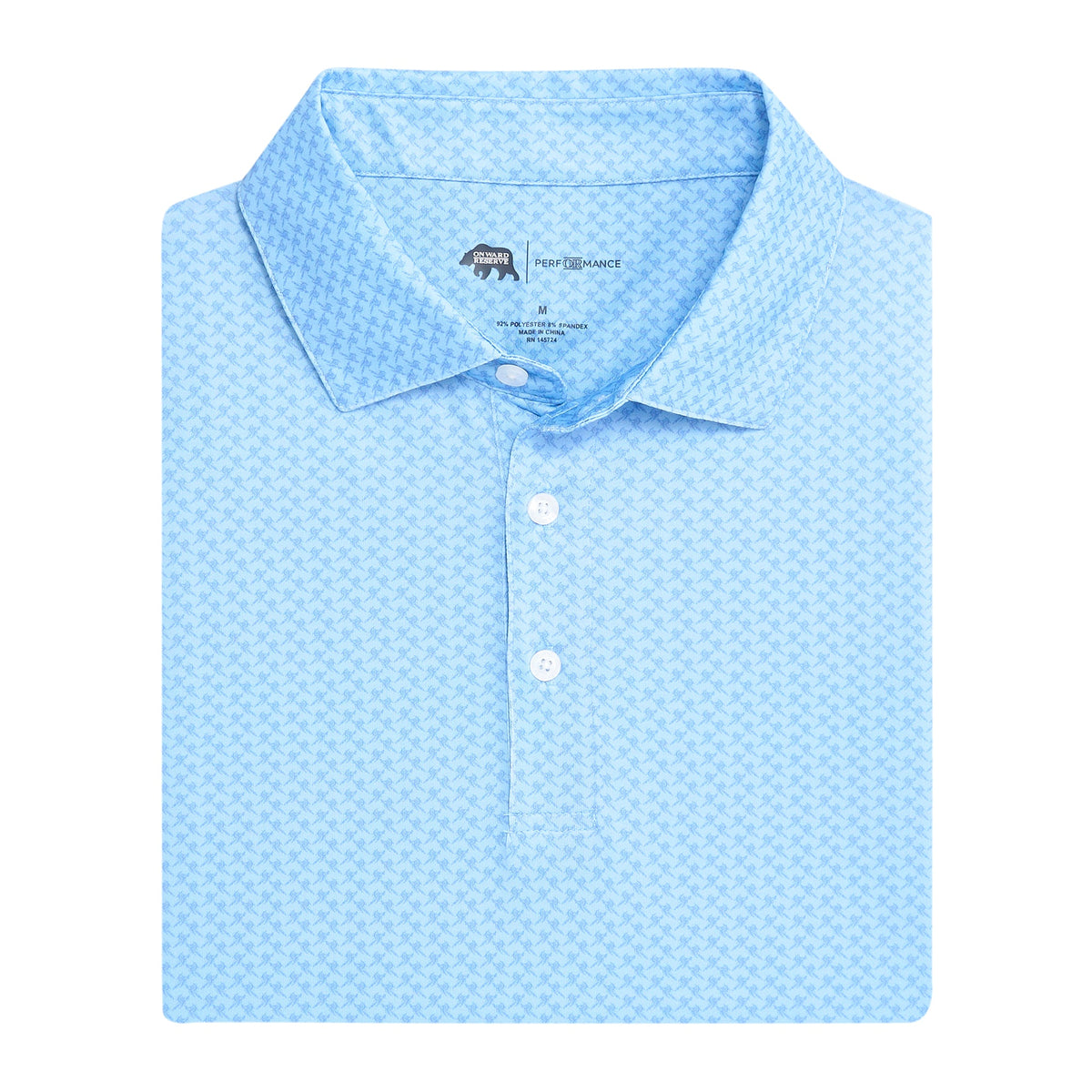 Onward Reserve Beadhead Printed Performance Polo