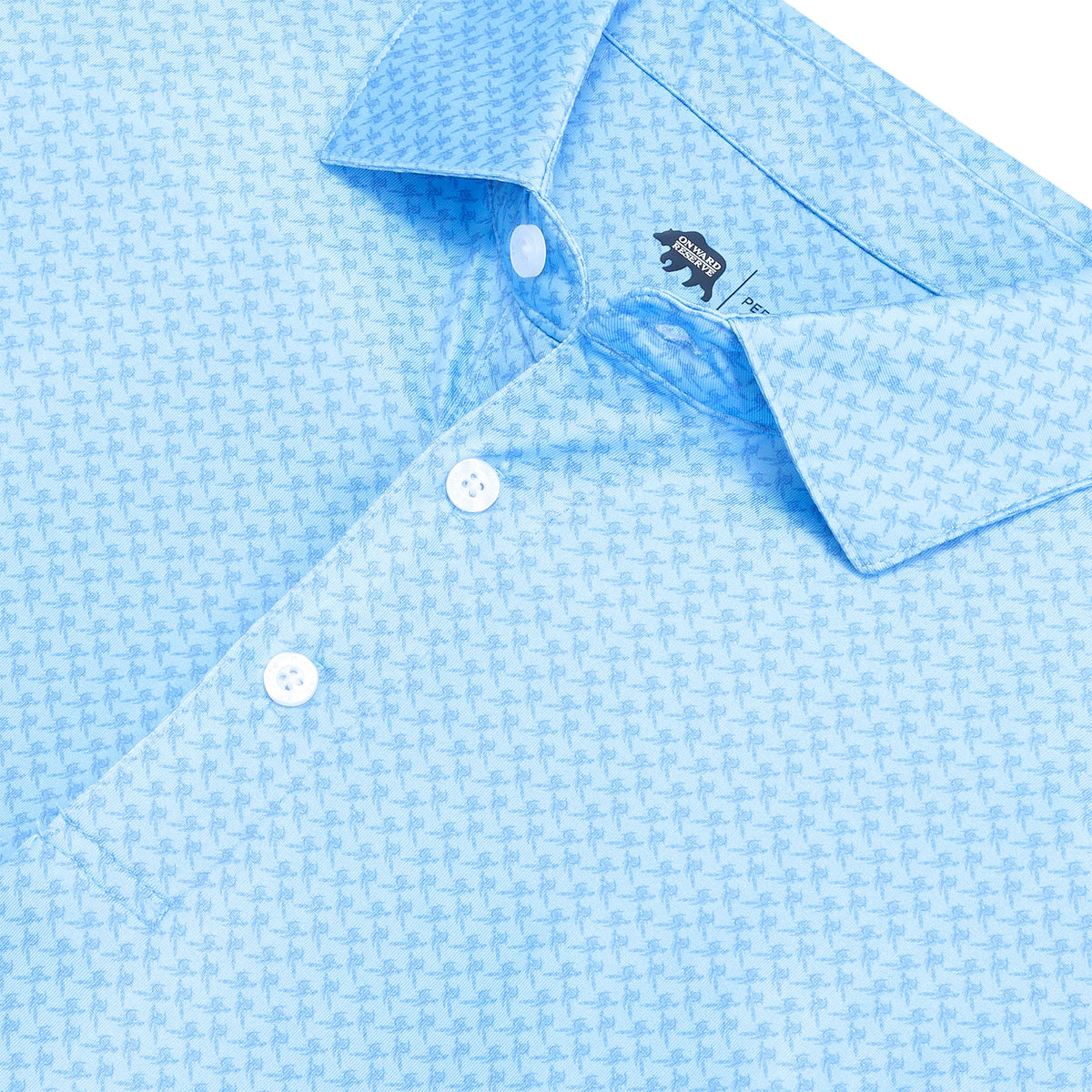 Onward Reserve Beadhead Printed Performance Polo