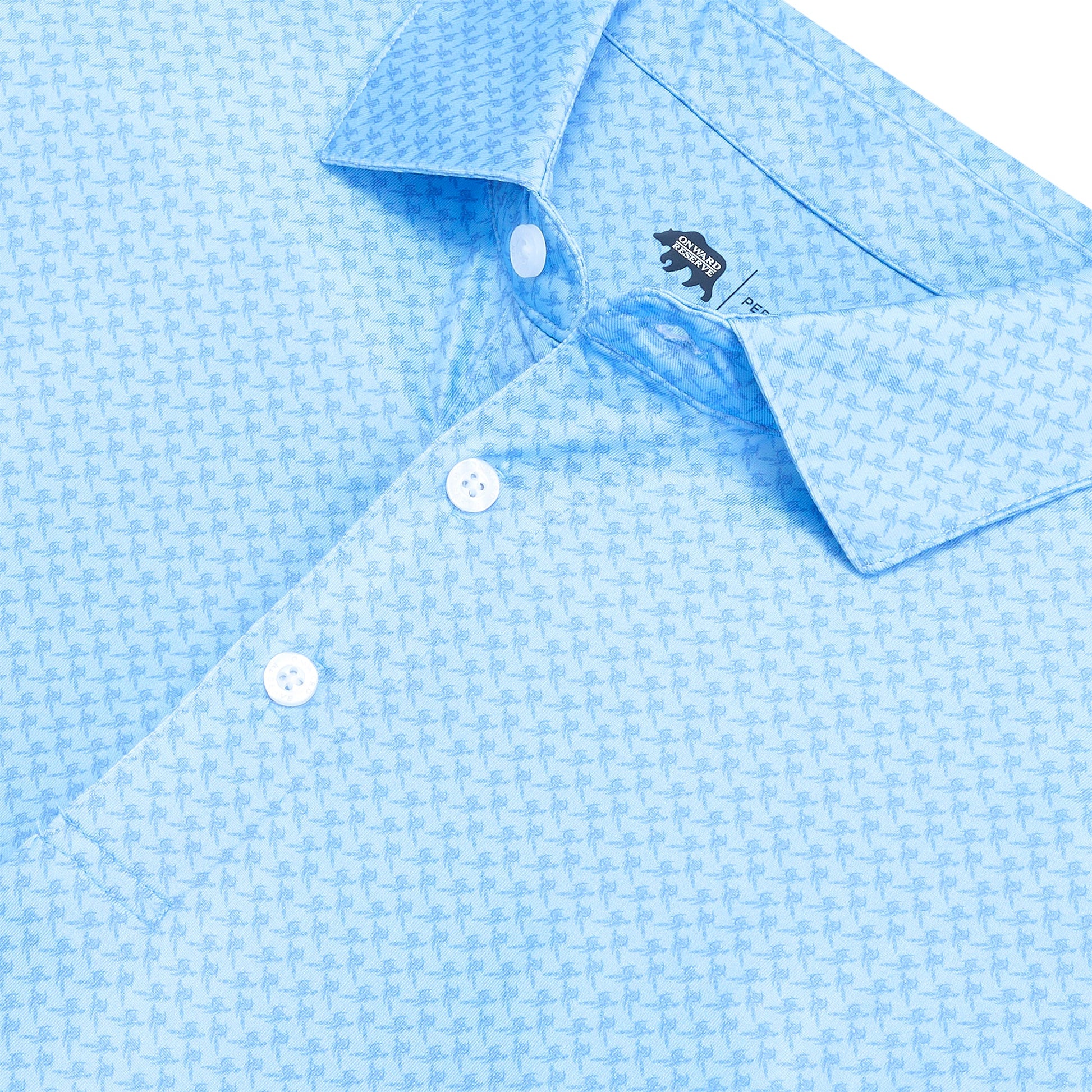 Onward Reserve Beadhead Printed Performance Polo