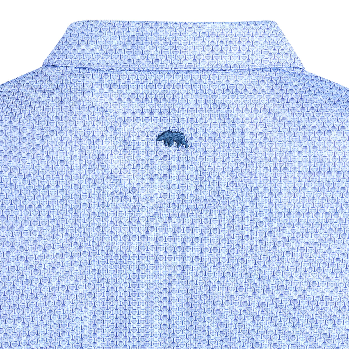 Onward Reserve Night Owl Printed Performace Polo - Thistle