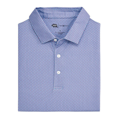 Onward Reserve Bonnie Printed Performance Polo - Riviera