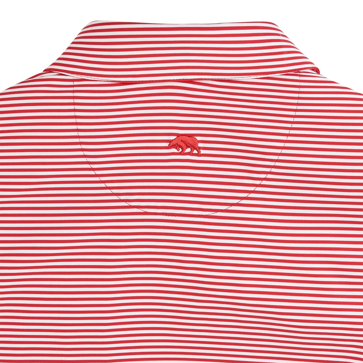 Onward Reserve Echo Stripe Performance Polo - Red