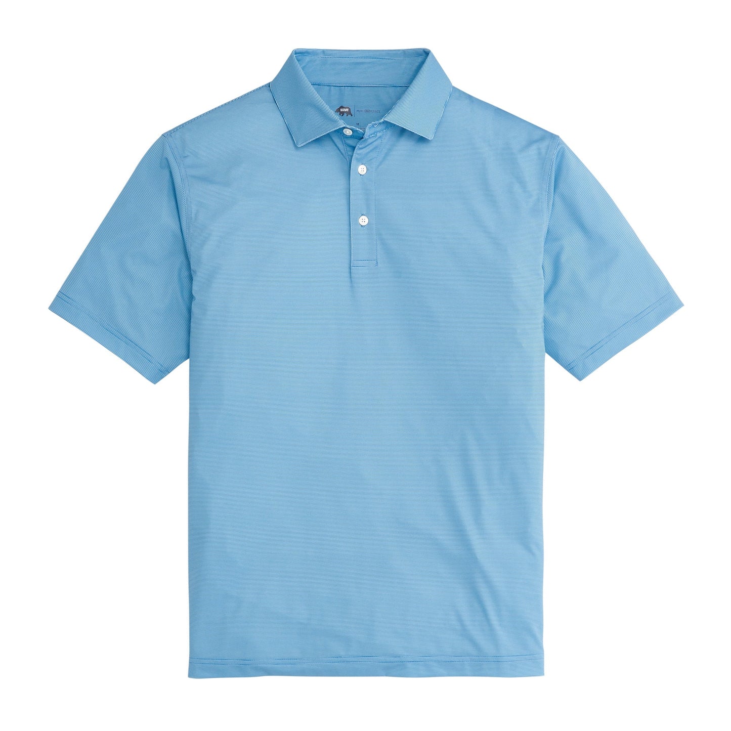 Onward Reserve Hairline Stripe Performance Polo - Riviera