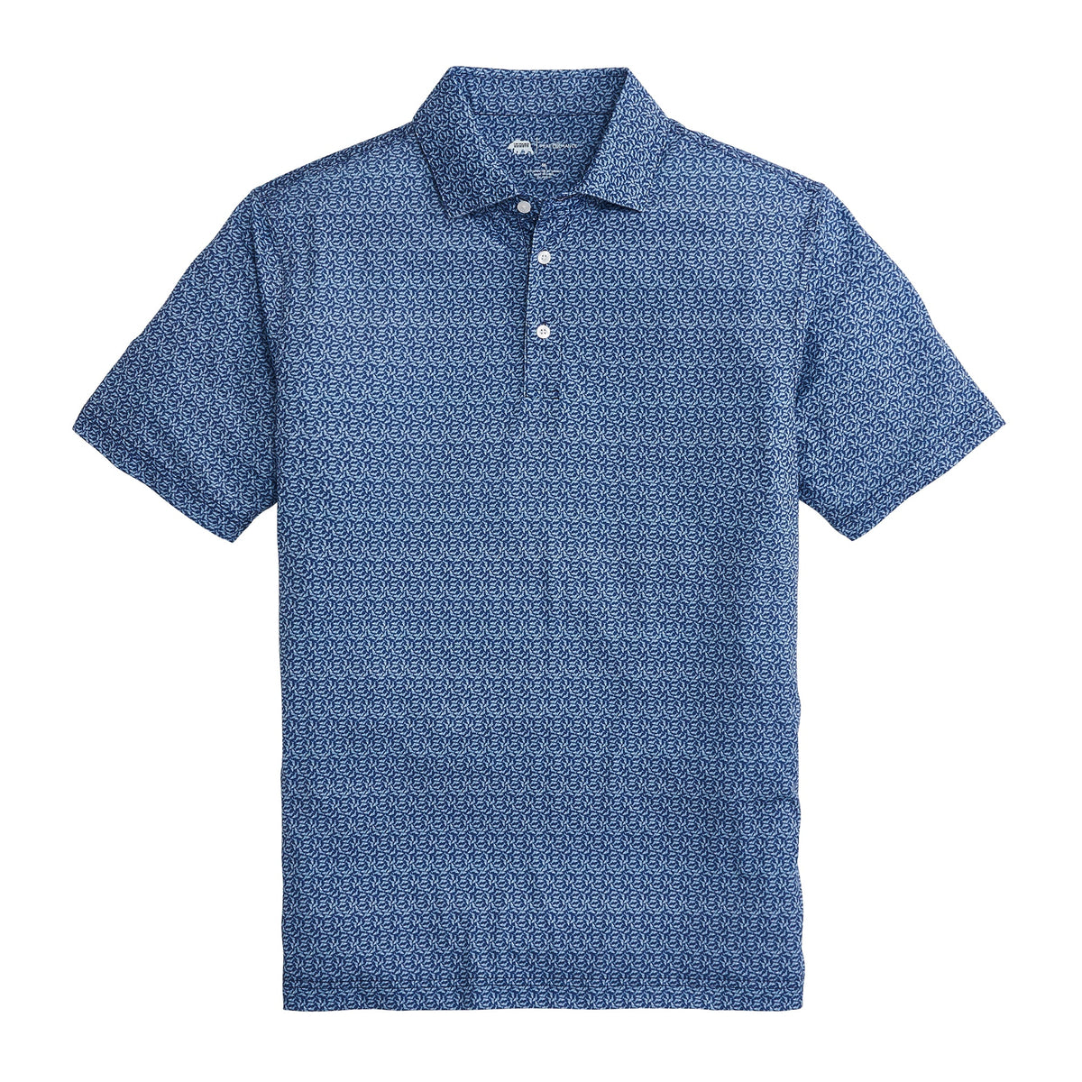 Onward Reserve Fins Printed Performance Polo - Naval Academy