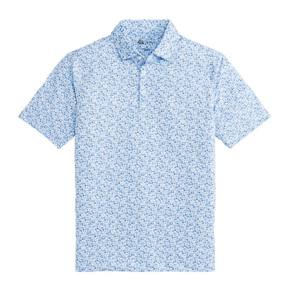 Onward Reserve Leisure Printed Performance Polo - Clearwater