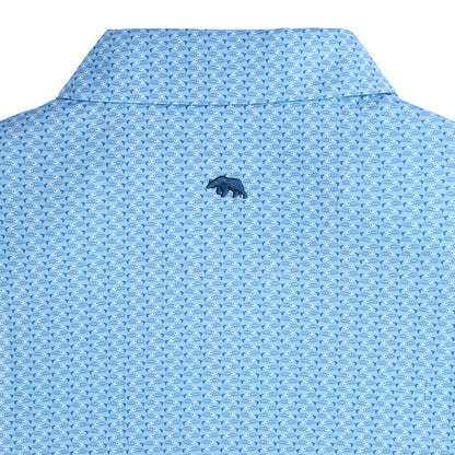 Onward Reserve Goldie Printed Performance Polo - Riviera