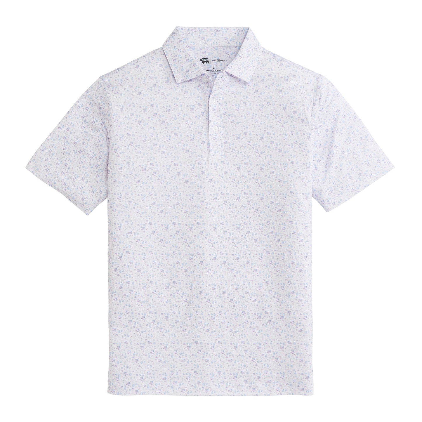 Onward Reserve 19th Hole Printed Performance Polo - Open Air