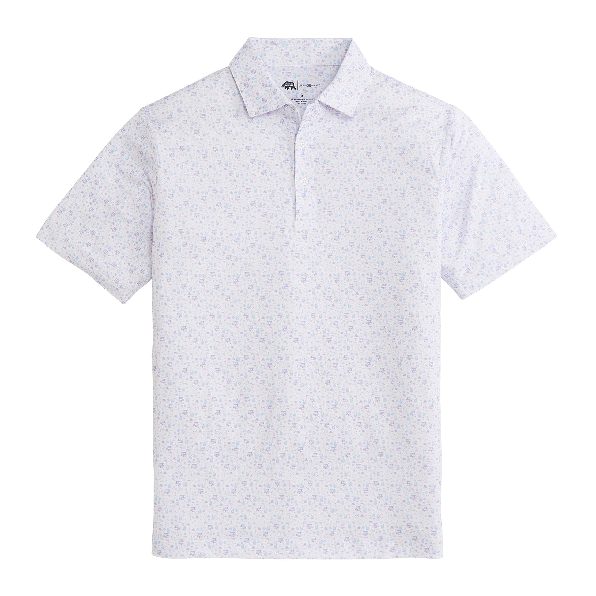 Onward Reserve 19th Hole Printed Performance Polo - Open Air