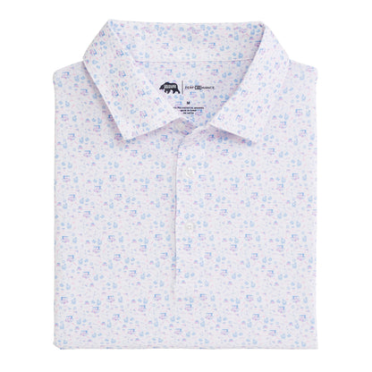 Onward Reserve 19th Hole Printed Performance Polo - Open Air