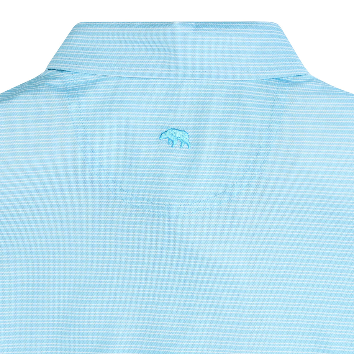 Onward Reserve Pairing Stripe Performance Pique Polo - Dutch Canal
