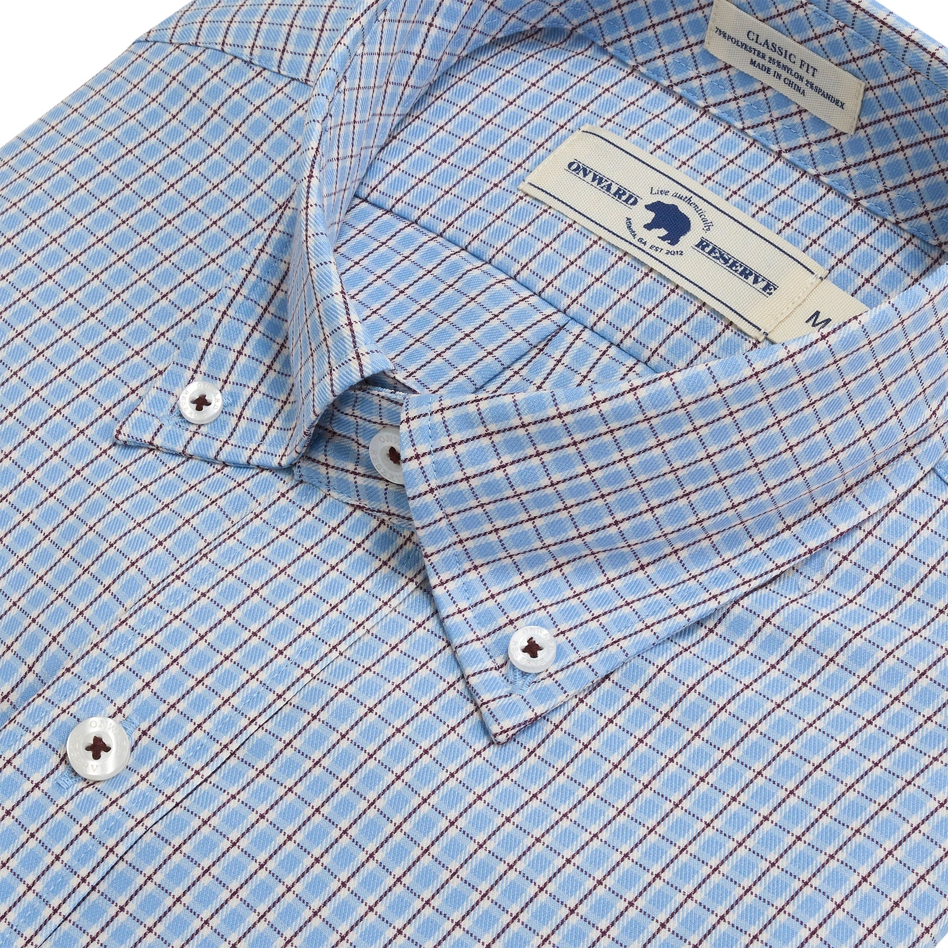 Onward Reserve Blast Classic Fit Brushed Performance Twill