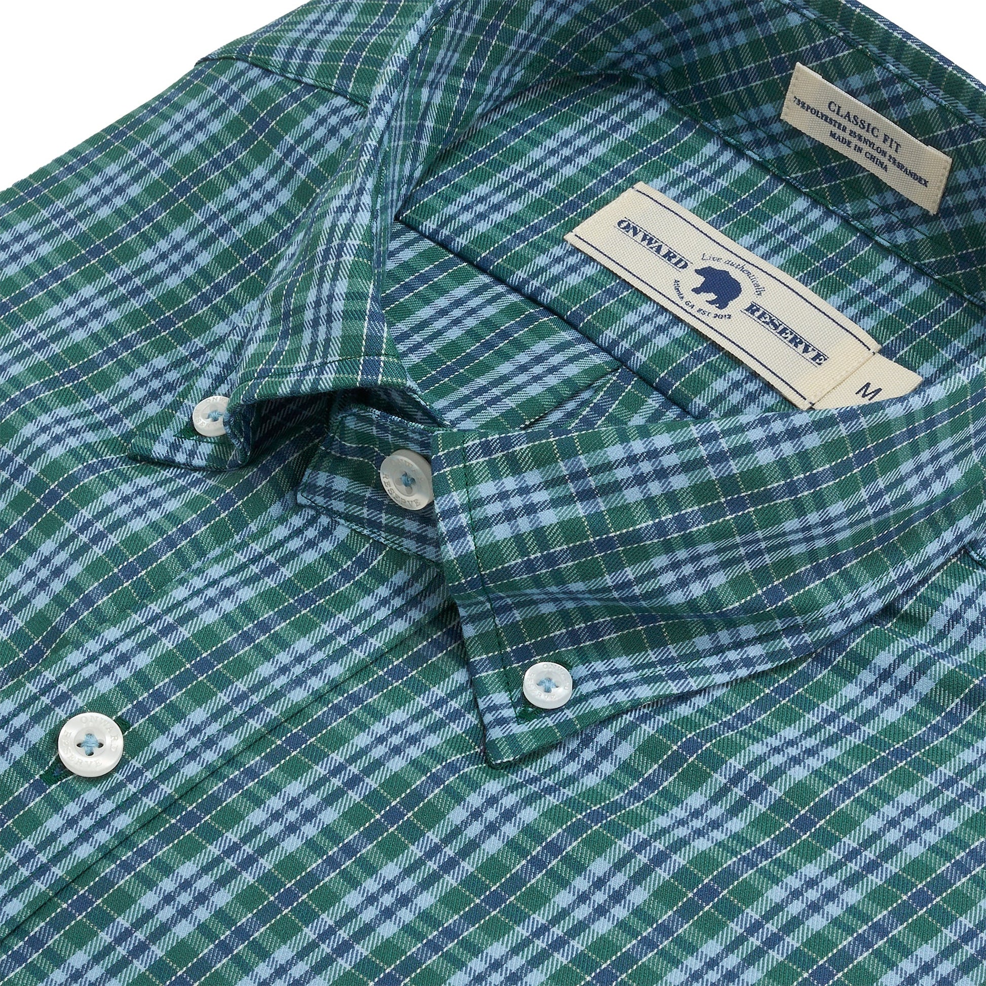 Onward Reserve Flush Classic Fit Brushed Performance Twill