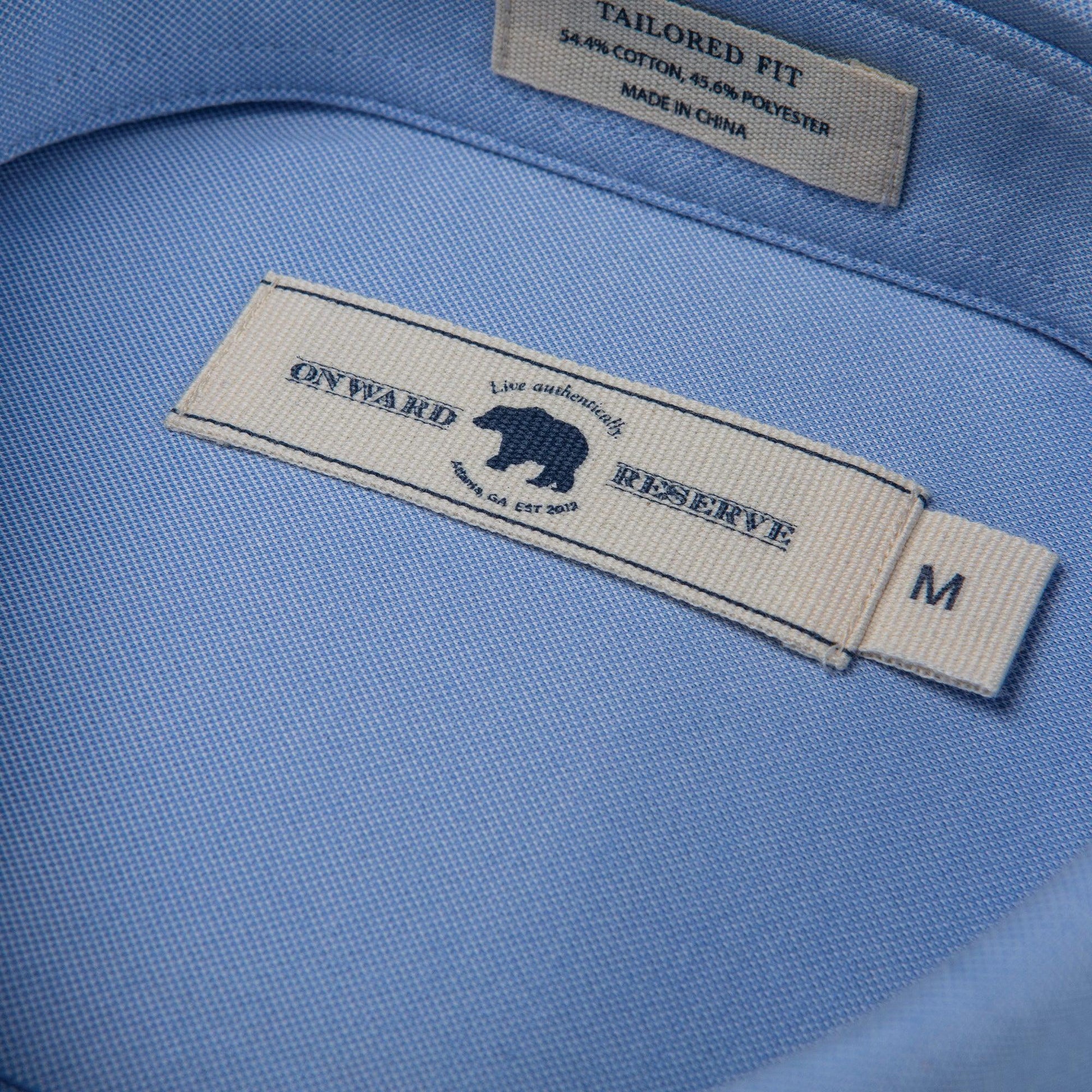 Onward Reserve Knit Spread Collar Dress Shirt