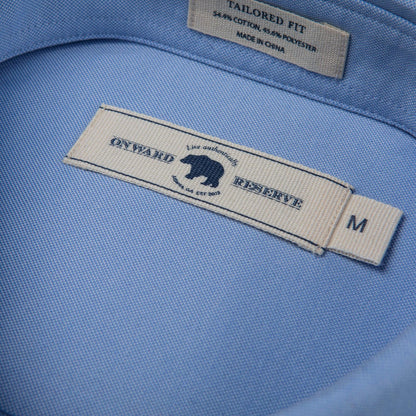 Onward Reserve Knit Spread Collar Dress Shirt