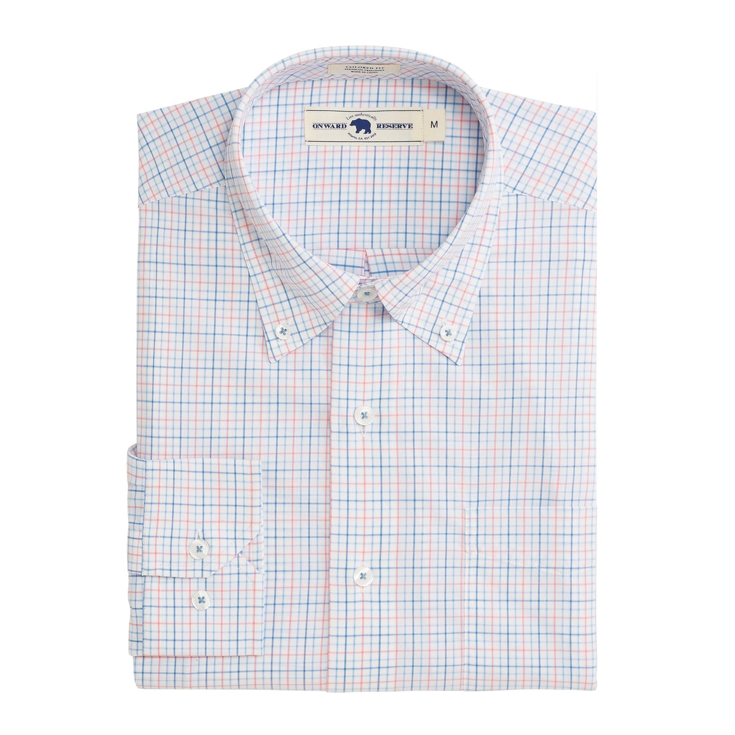Onward Reserve Gaston Tailored Fit Performance Button Down