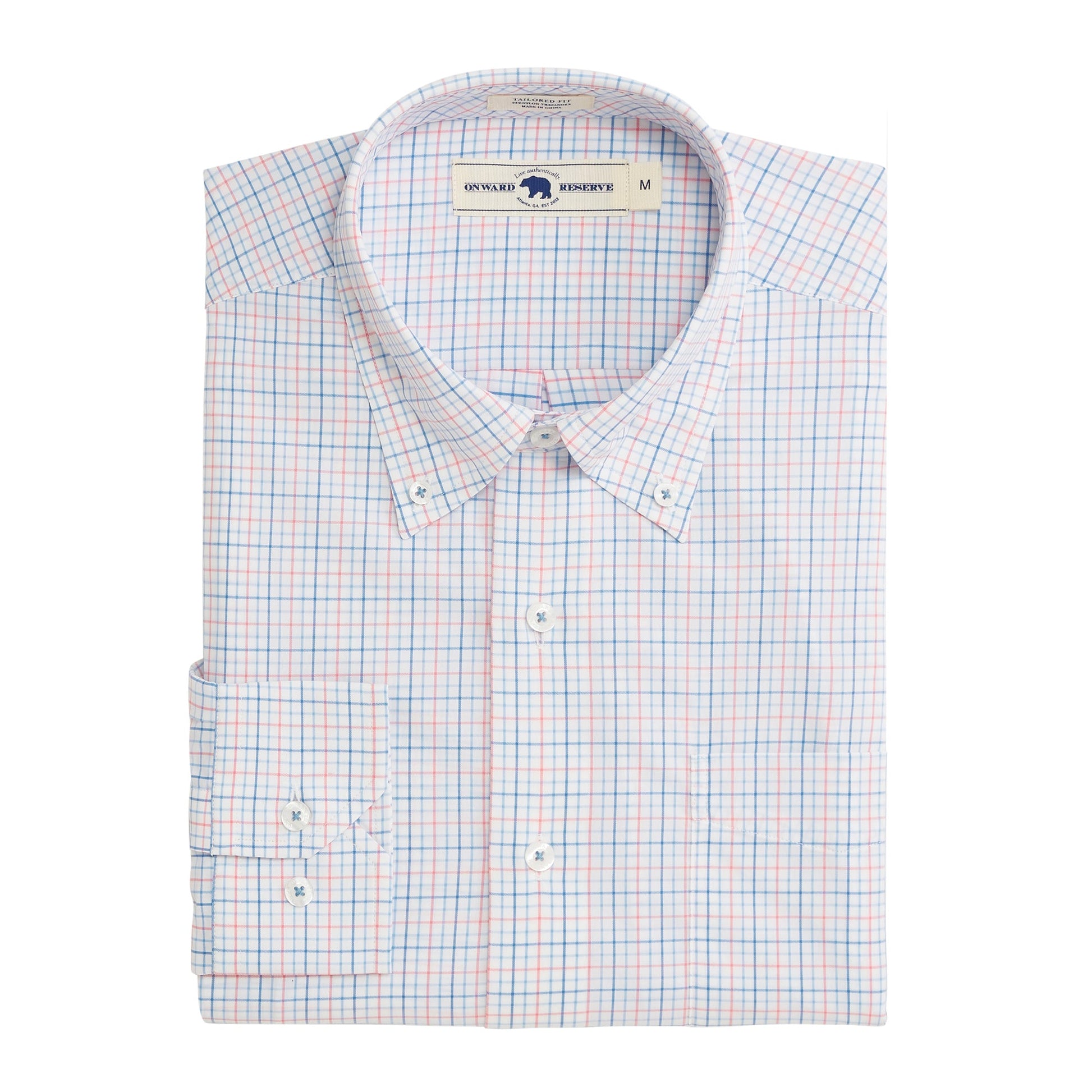 Onward Reserve Gaston Tailored Fit Performance Button Down