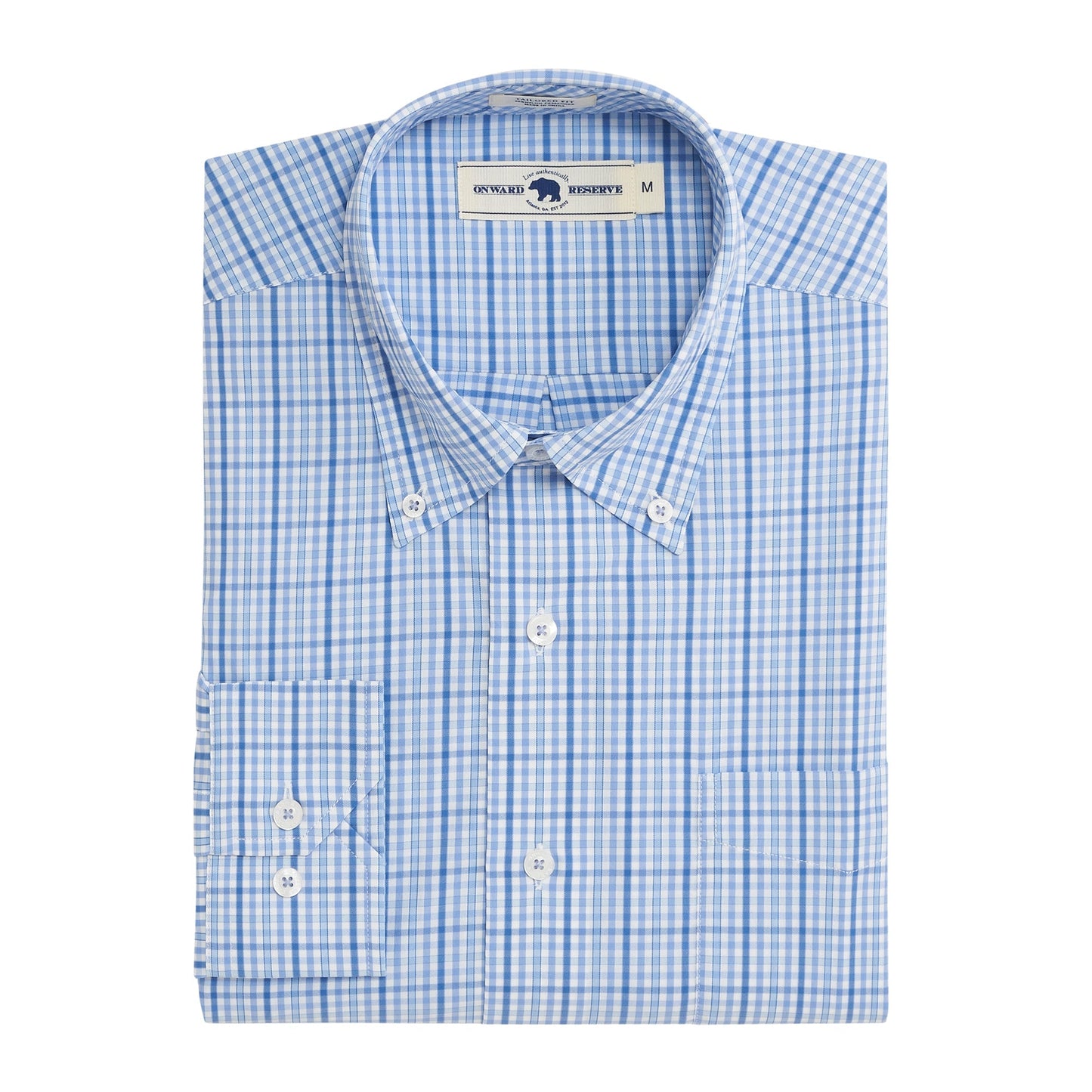 Onward Reserve Wylie Tailored Fit Performance Button Down