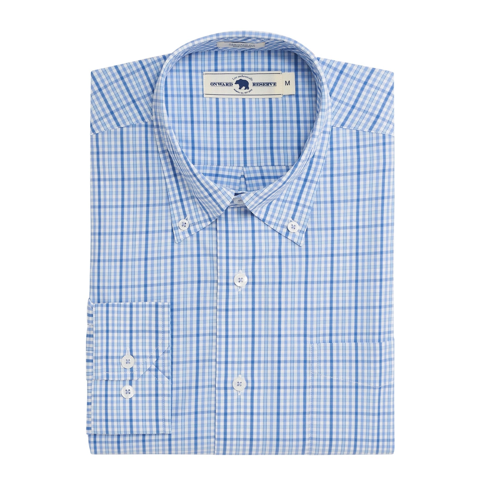 Onward Reserve Wylie Tailored Fit Performance Button Down