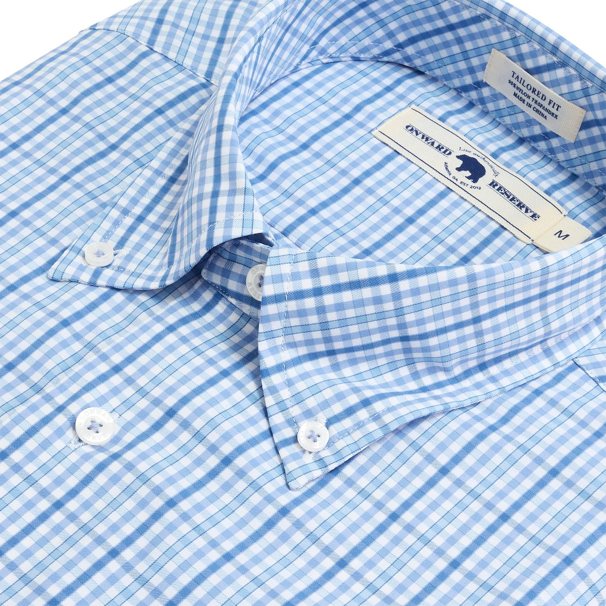 Onward Reserve Wylie Tailored Fit Performance Button Down