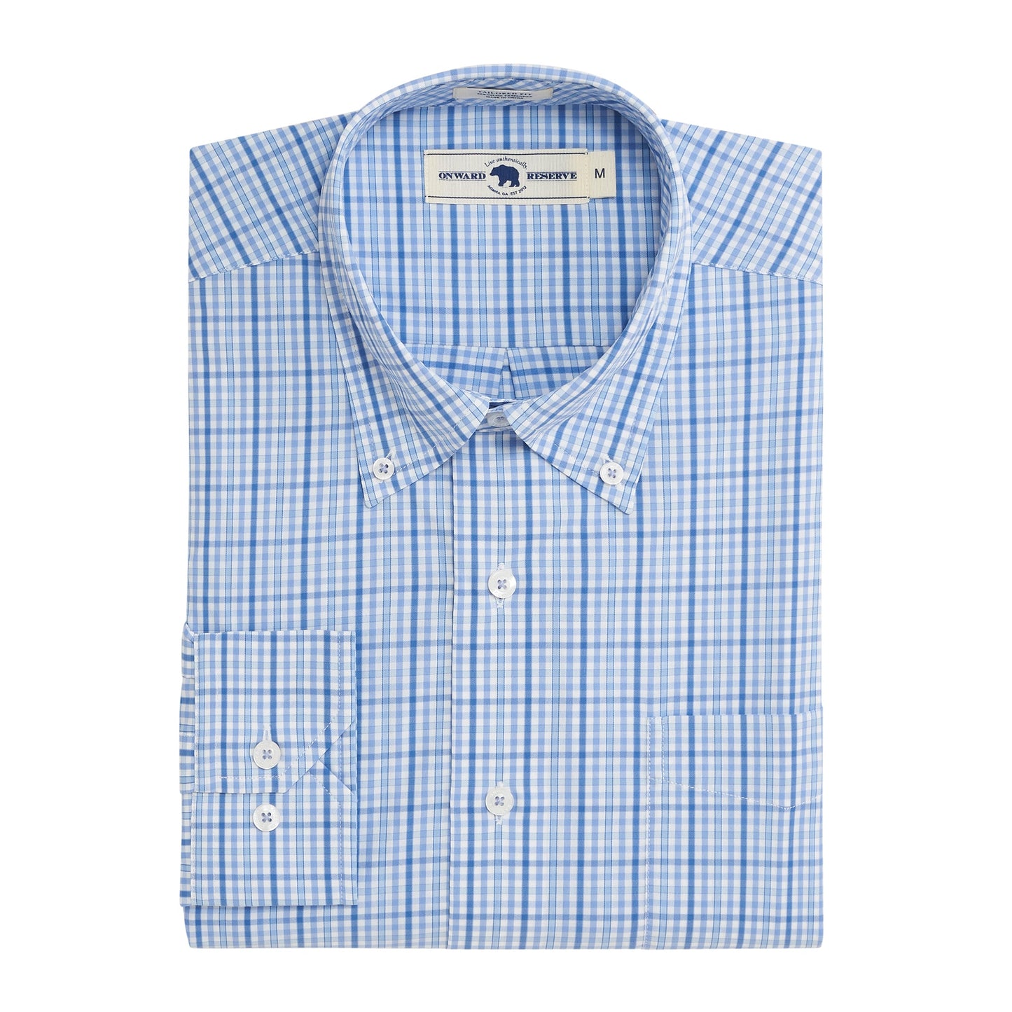 Onward Reserve Wylie Tailored Fit Performance Button Down