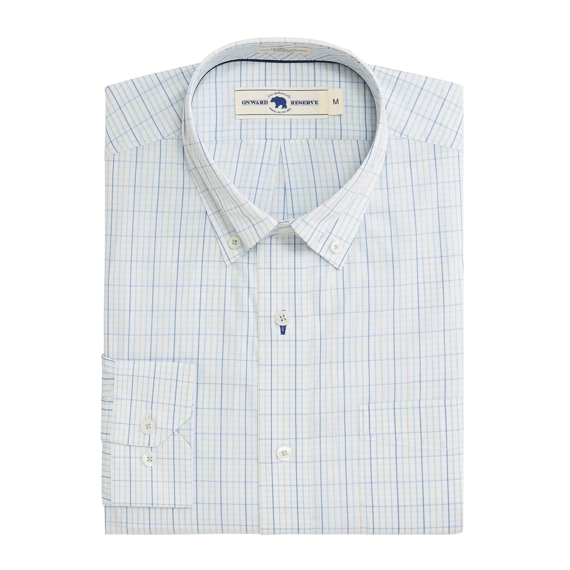 Onward Reserve Briar Classic Fit Quad Button Down