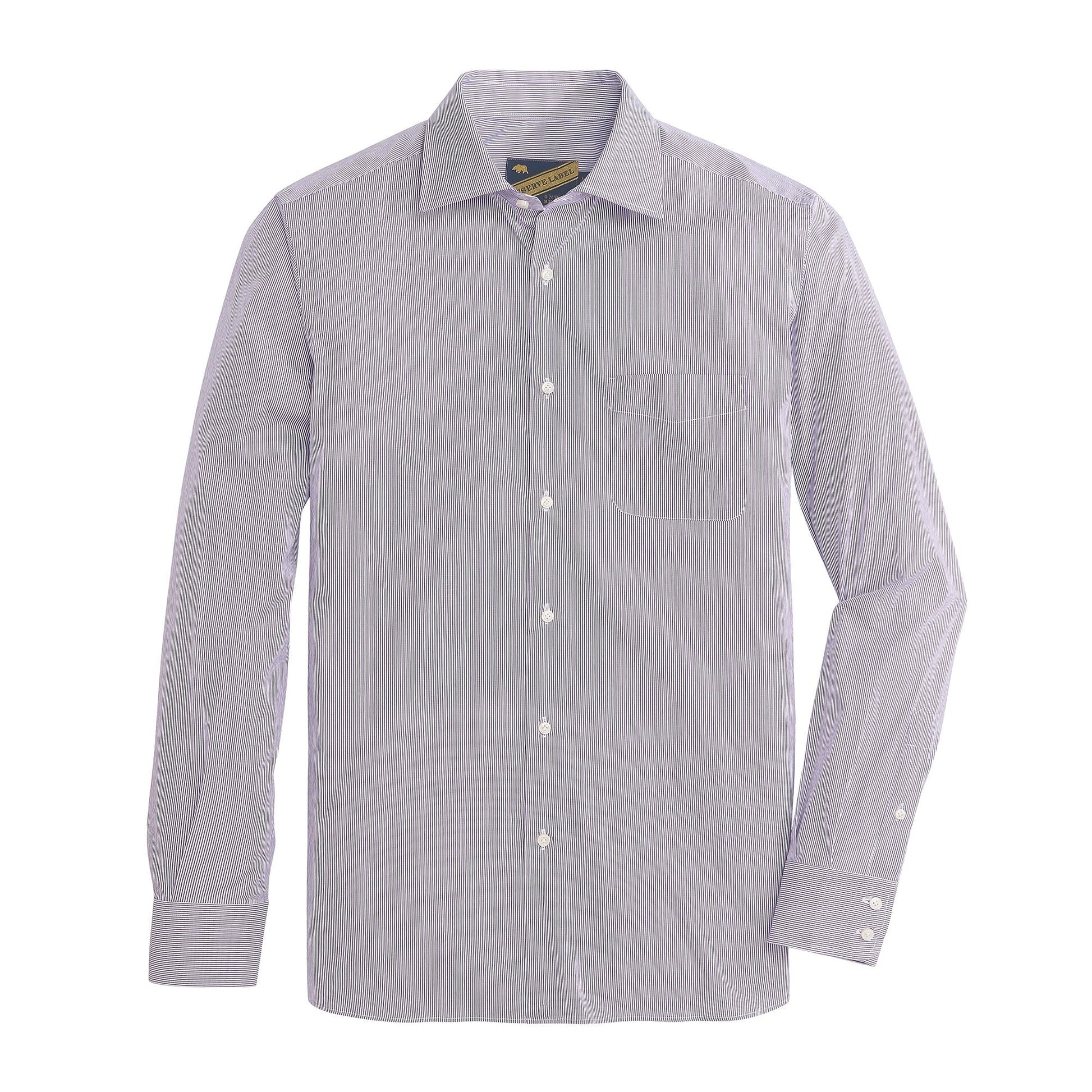 Onward Reserve Daybreak Ticking Stripe Reserve Spread Collar