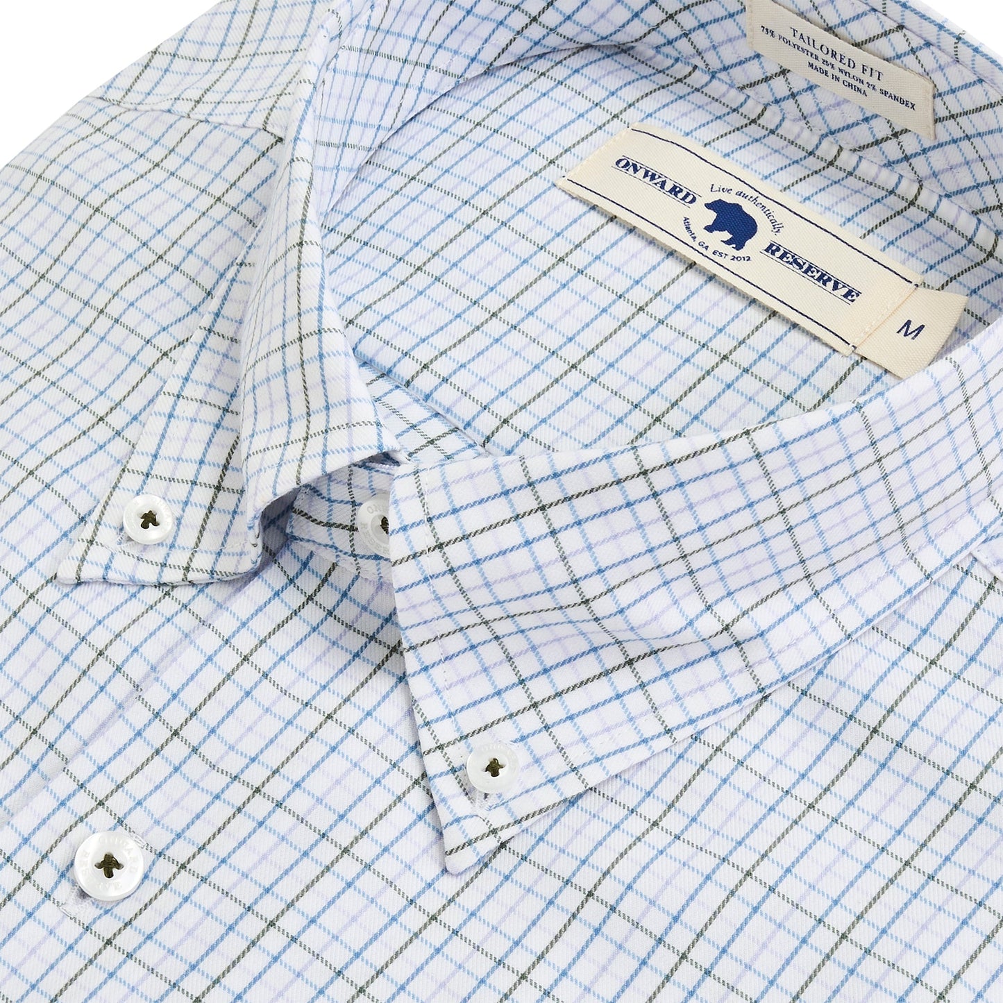 Onward Reserve Cromarty Tailored Fit Brushed Performance Twill