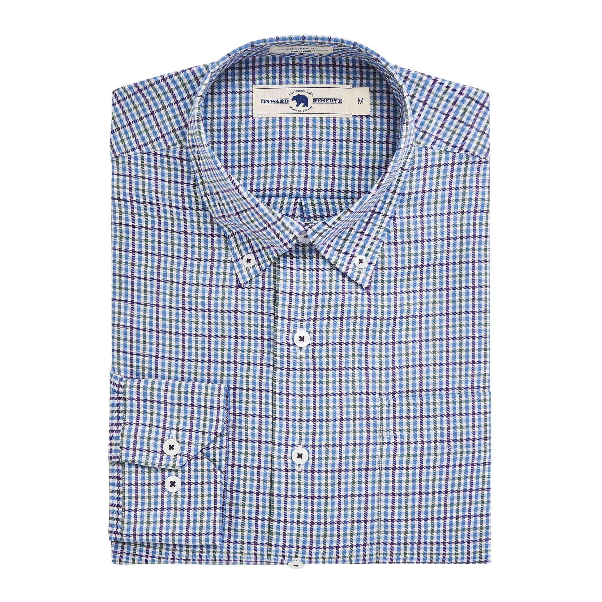Onward Reserve Golspie Tailored Fit Brushed Performance Twill