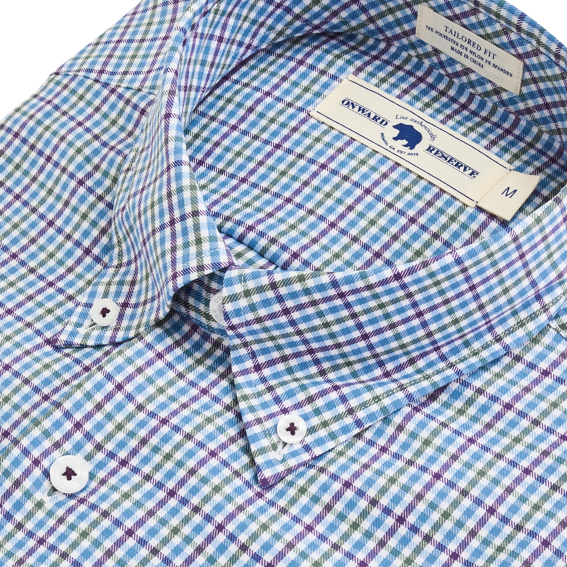 Onward Reserve Golspie Tailored Fit Brushed Performance Twill