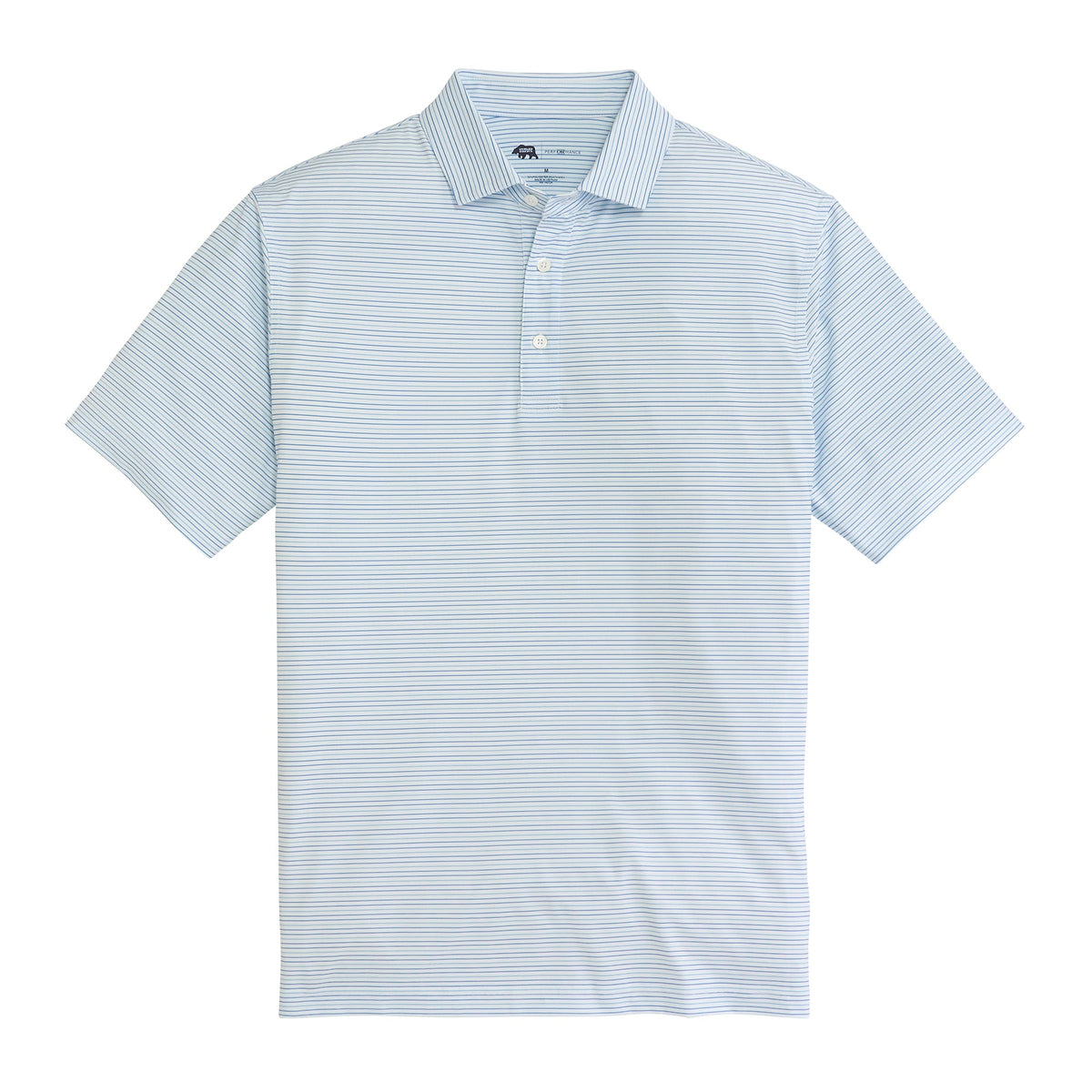 Onward Reserve Driver Stripe Performance Polo - Azurine