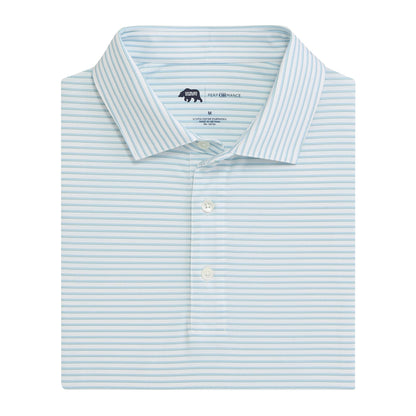 Onward Reserve Scout Stripe Performance Polo - Dutch Canal