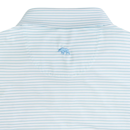 Onward Reserve Scout Stripe Performance Polo - Dutch Canal