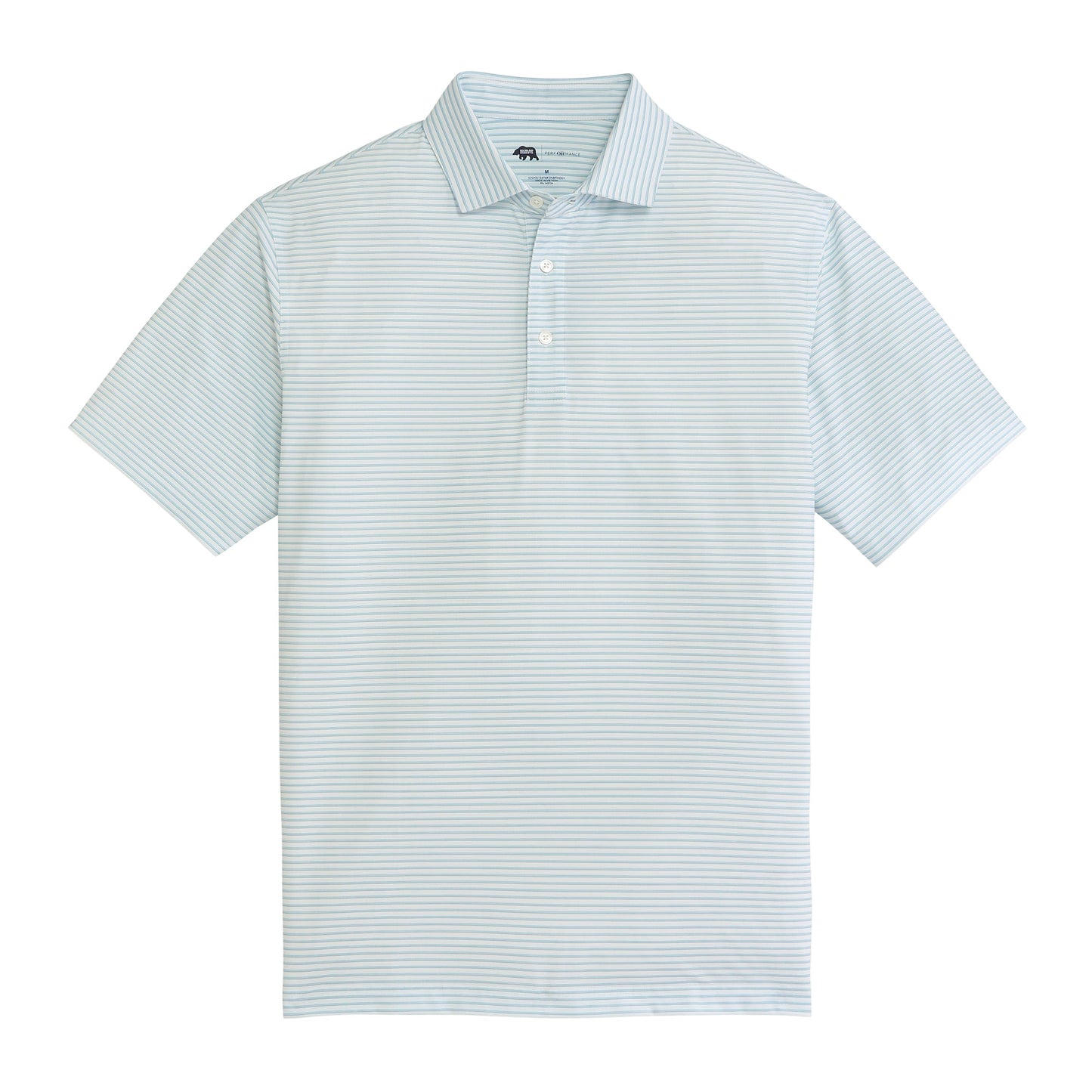 Onward Reserve Scout Stripe Performance Polo - Dutch Canal