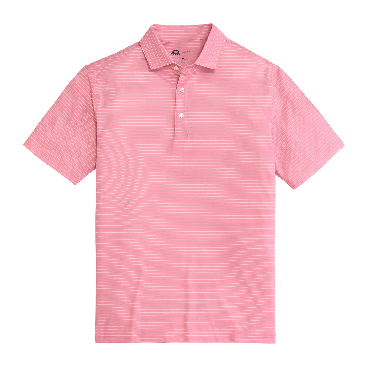 Onward Reserve Atlantic Stripe Performance Polo - Orchid