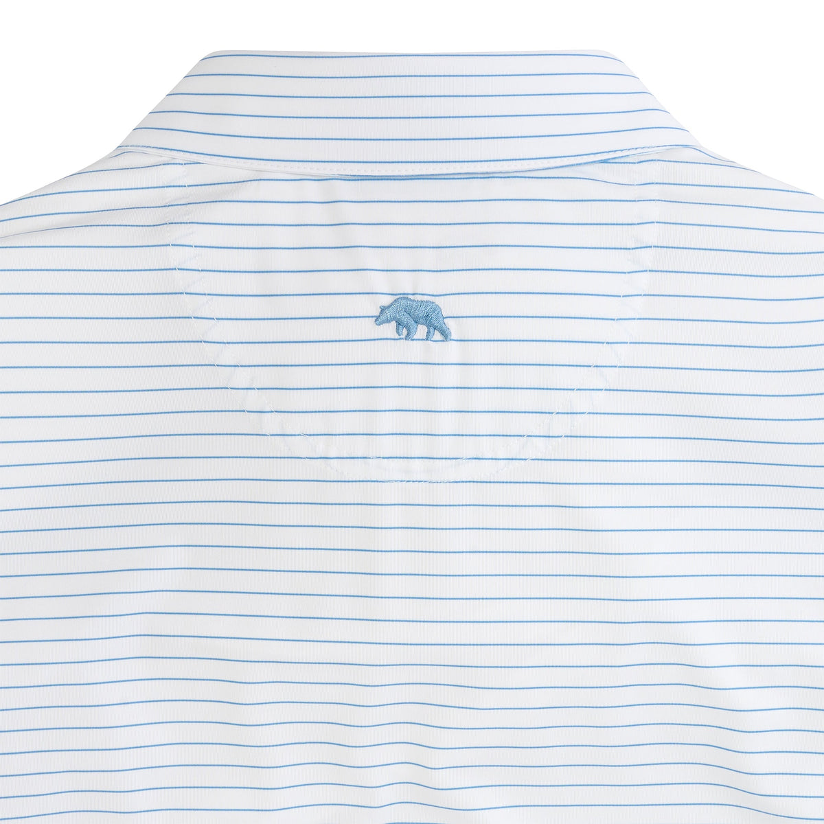 Onward Reserve Atlantic Stripe Performance Polo - Azurine