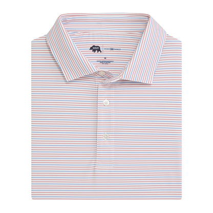 Onward Reserve Driver Stripe Performance Polo - Bike