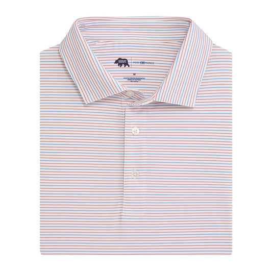 Onward Reserve Driver Stripe Performance Polo - Bike