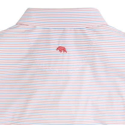Onward Reserve Driver Stripe Performance Polo - Bike