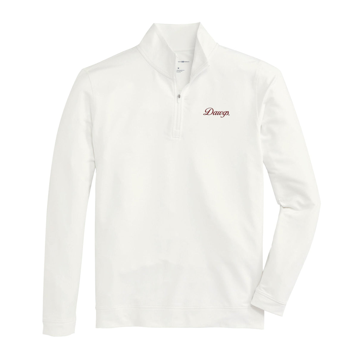 Onward Reserve UGA Dawgs Vintage Script Flow Performance 1/4 Zip Pullover