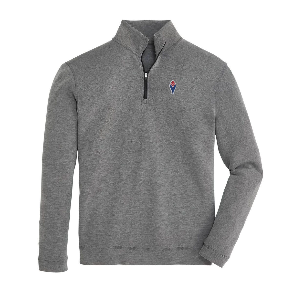 Onward Reserve Braves Cooperstown Feather Yeager Performance Pullover - Charcoal
