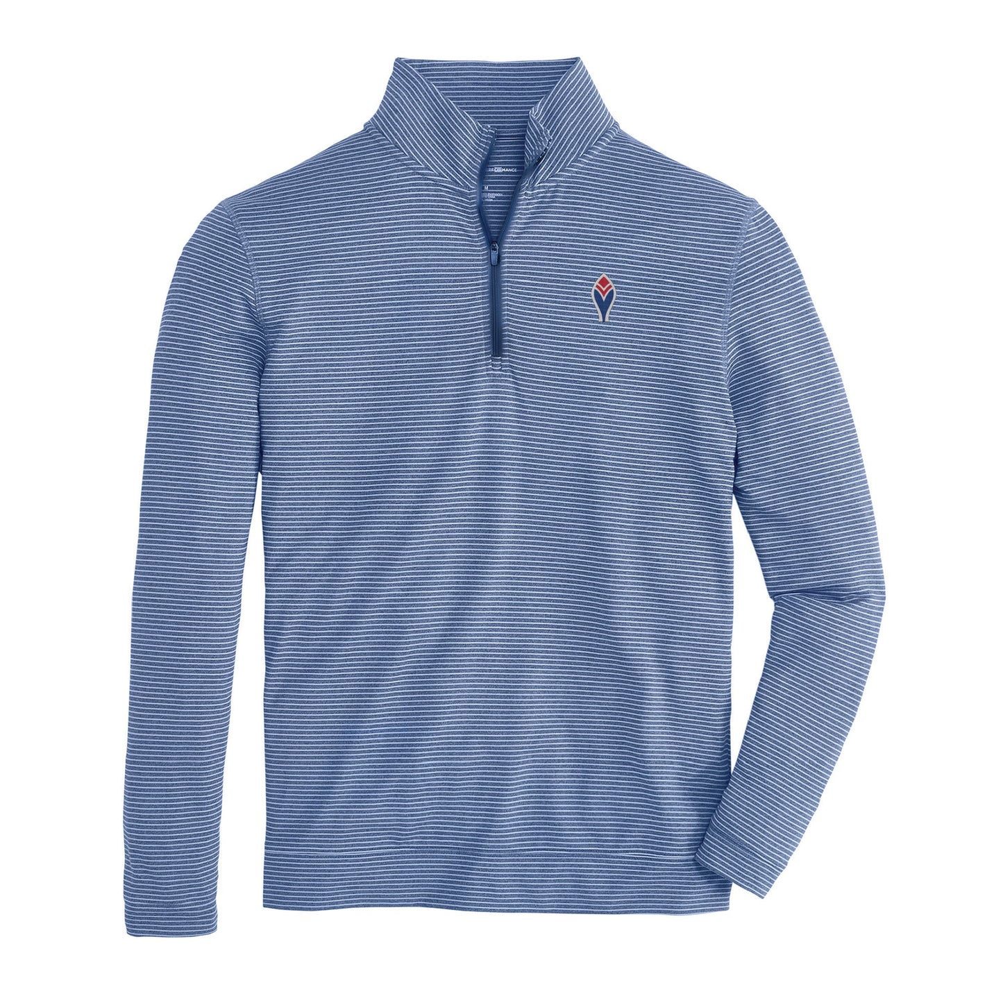 Onward Reserve Cooperstown Feather Flow Stripe Pullover - Delft