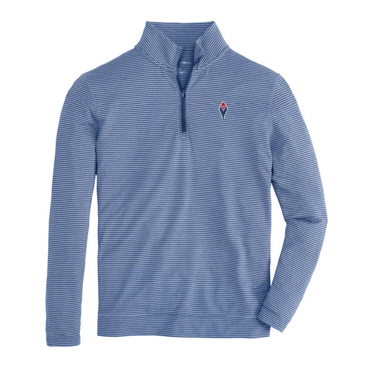Onward Reserve Cooperstown Feather Flow Stripe Pullover - Delft
