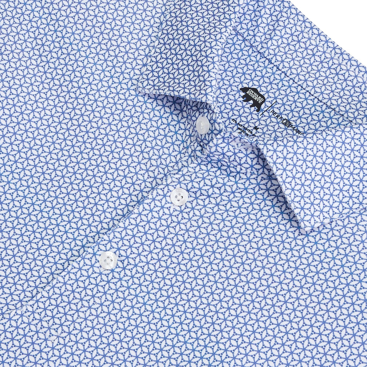 Onward Reserve Out of Office Printed Performance Polo - Naval Academy