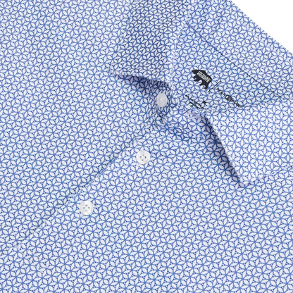 Onward Reserve Out of Office Printed Performance Polo - Naval Academy