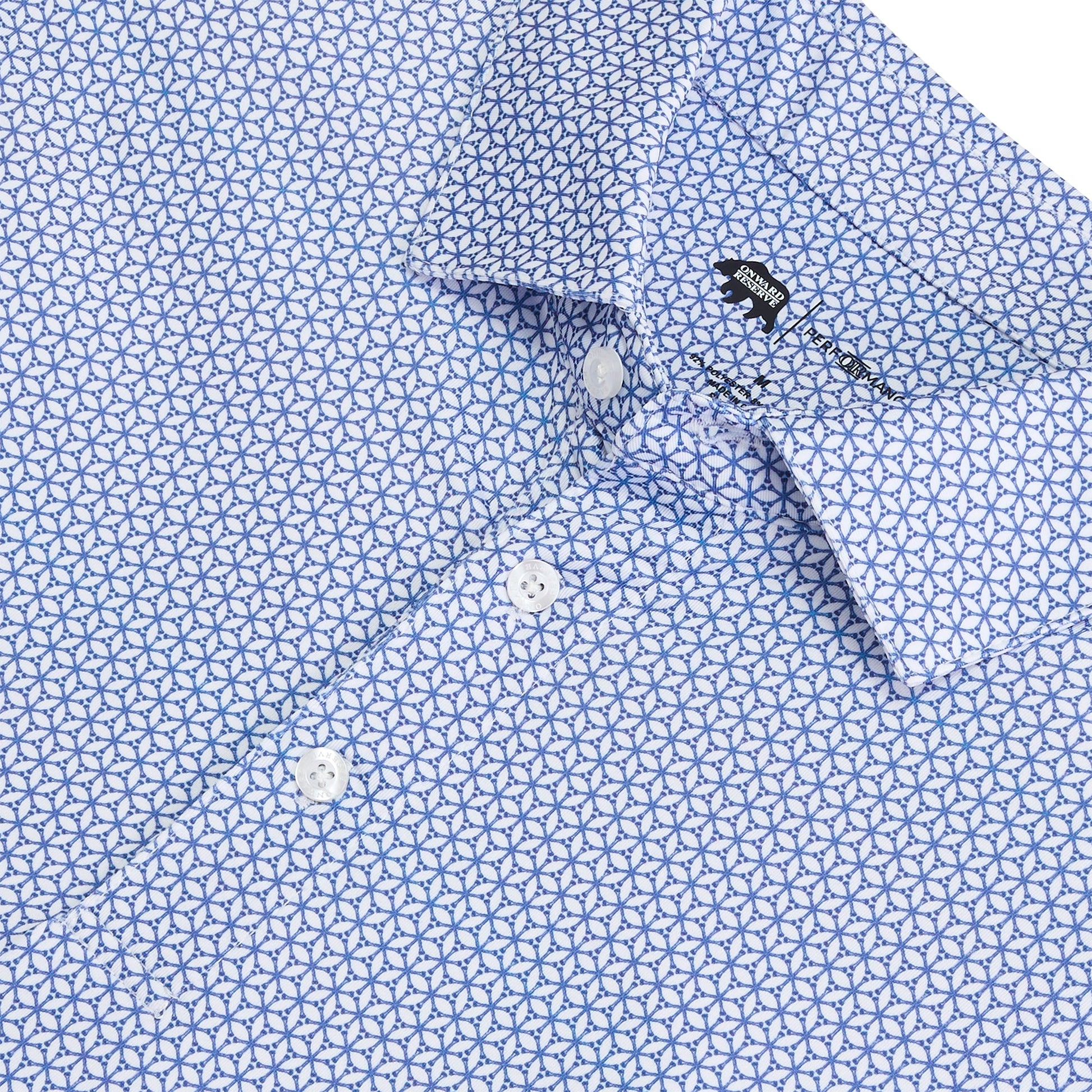 Onward Reserve Out of Office Printed Performance Polo - Naval Academy
