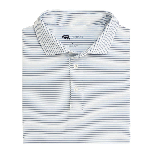 Onward Reserve Scout Stripe Performance Polo - True Navy