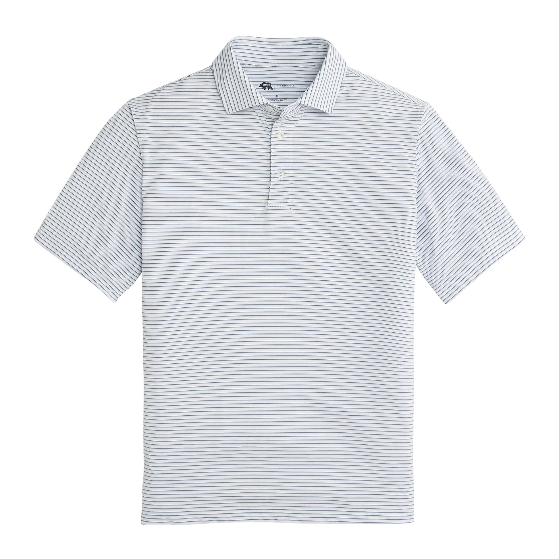 Onward Reserve Scout Stripe Performance Polo - True Navy