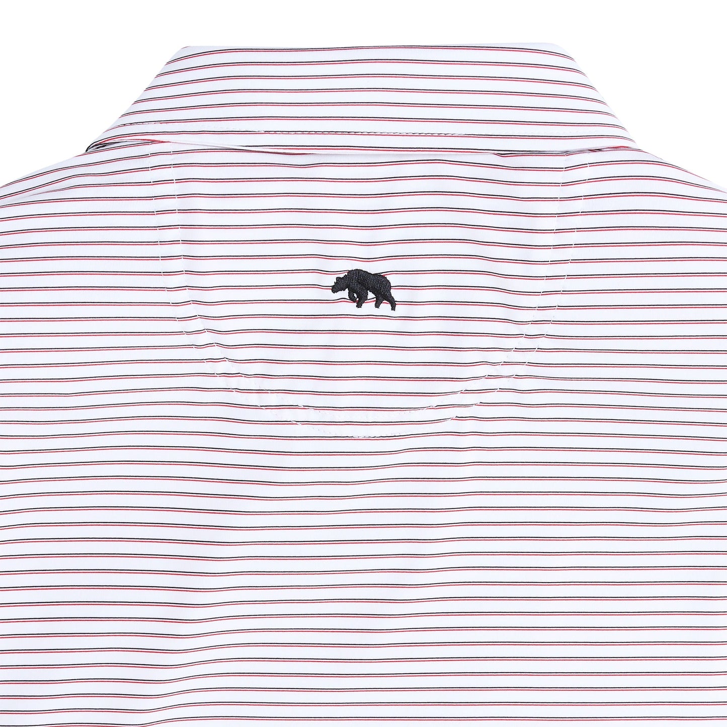 Onward Reserve Scout Stripe Performace Polo - Red