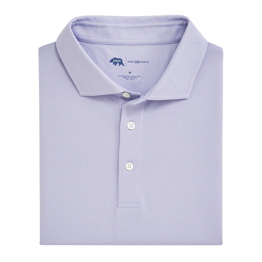 Onward Reserve Solid Performance Pique Polo - Cosmic Sky