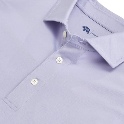 Onward Reserve Solid Performance Pique Polo - Cosmic Sky